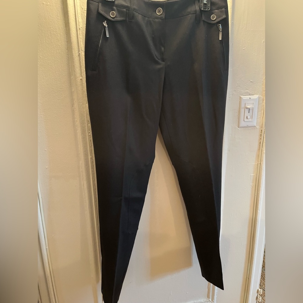 Per Se wool riding style trousers